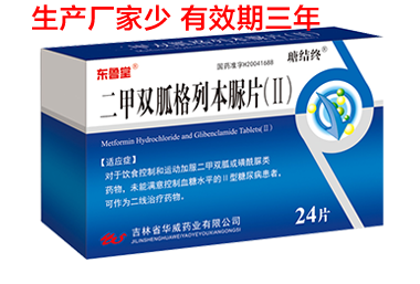 二甲双胍格列本脲片(Ⅱ)