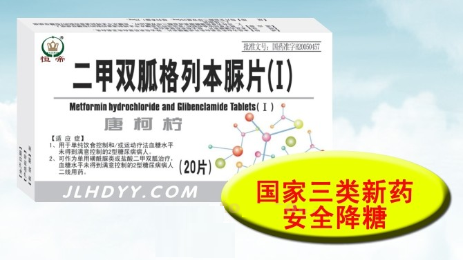 二甲双胍格列本脲片(Ⅰ)