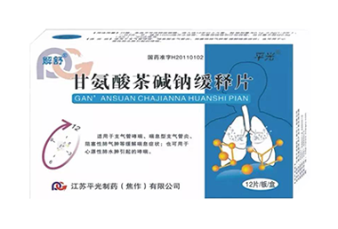 甘氨酸茶碱钠缓释片