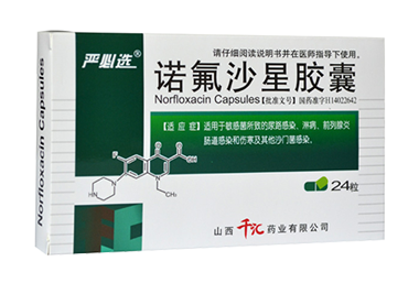 （千汇）诺氟沙星胶囊